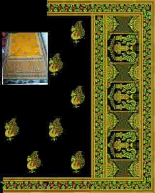 C Pallu Saree Design