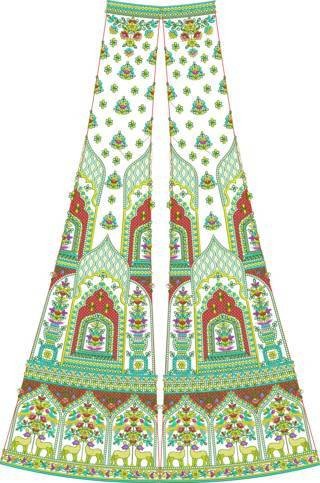 Lehenga Kali Design