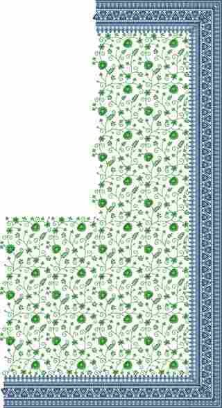 C Pallu Saree Design