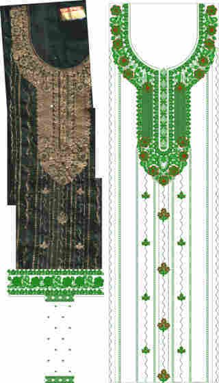 Single Head Dress Design