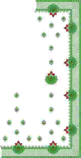 C Pallu Saree Design