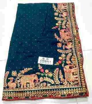 C Pallu Saree Design