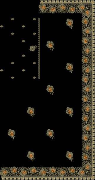C Pallu Saree Design