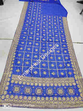 C Pallu Saree Design