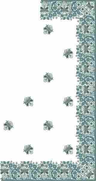 C Pallu Saree Design