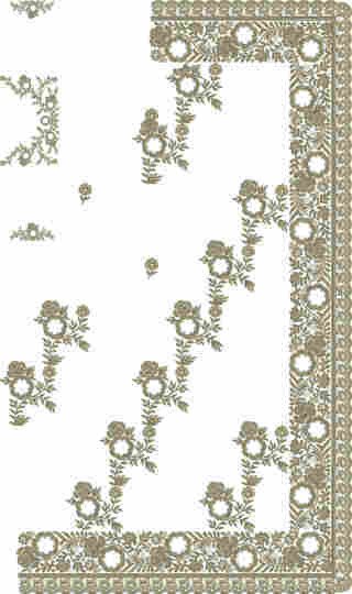 C Pallu Saree Design