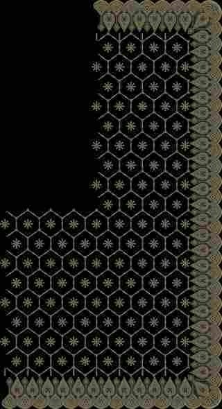 C Pallu Saree Design
