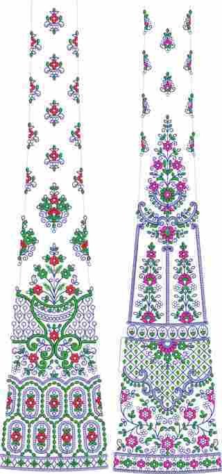 Cording Lehenga Design