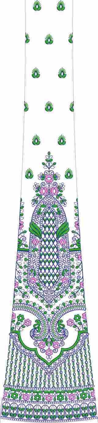 Cording Lehenga Design