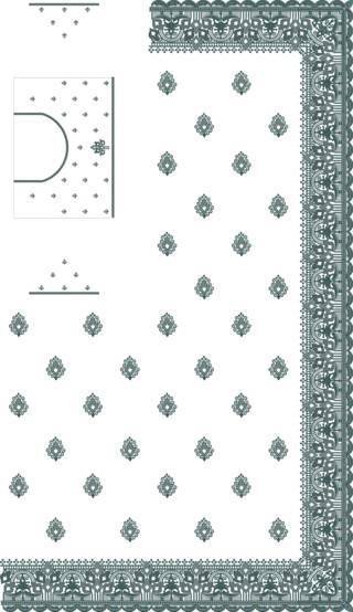 C Pallu Saree Design