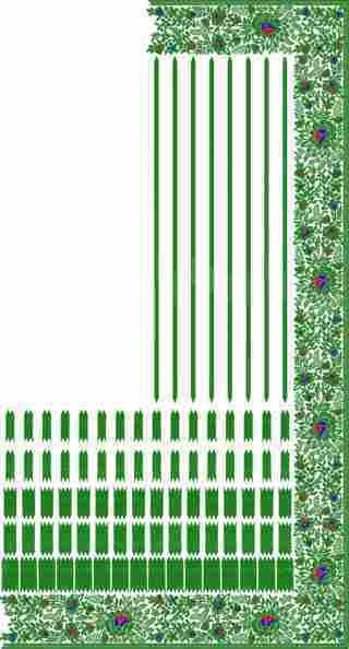 C Pallu Saree Design