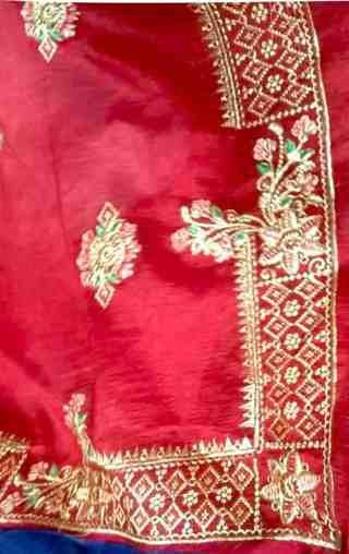 C Pallu Saree Design