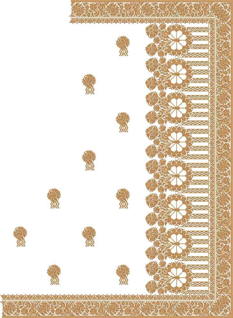 Box Pallu Saree Design