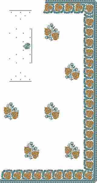 C Pallu Saree Design