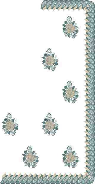 C Pallu Saree Design