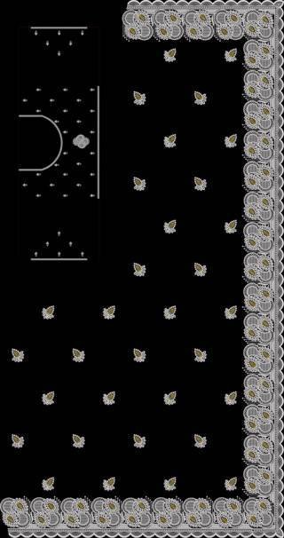 C Pallu Saree Design