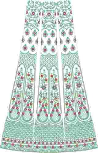 Cording Lehenga Design