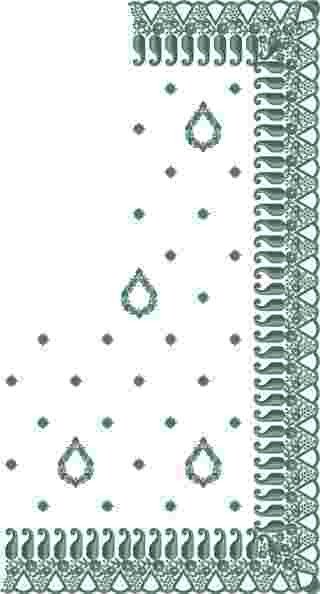 C Pallu Saree Design