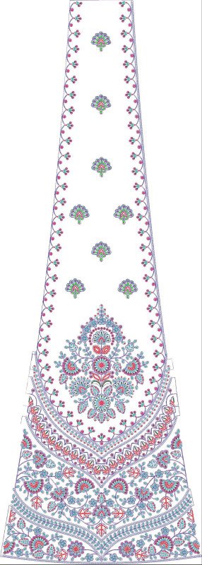 Beads Lehenga Design