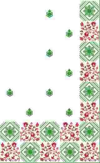 C Pallu Saree Design