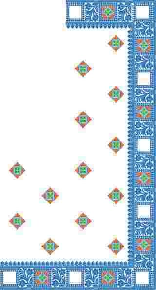 C Pallu Saree Design