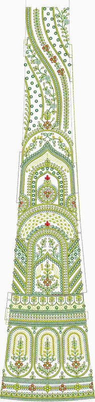Lehenga Kali Design