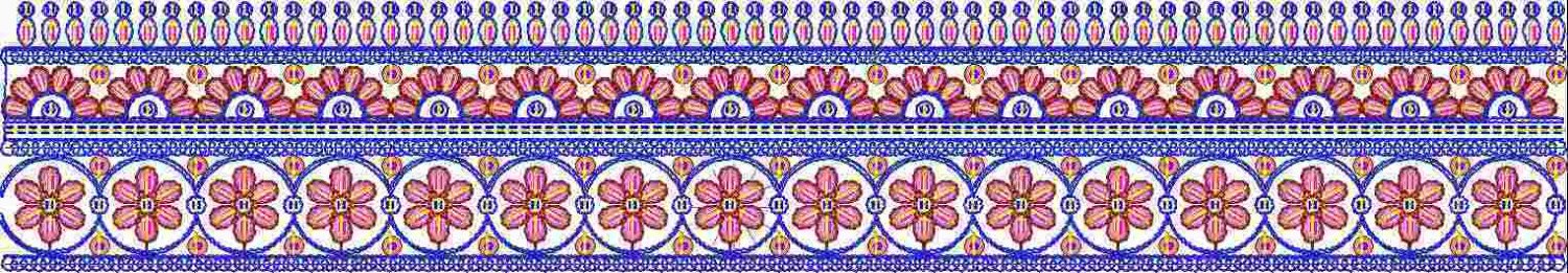 Beads Lace Design