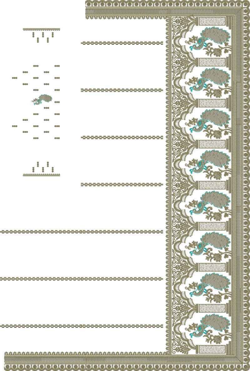 Box Pallu Saree Design