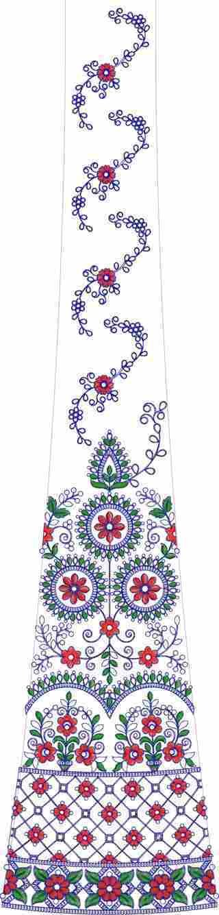 Cording Lehenga Design