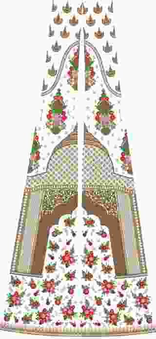 Lehenga Kali Design