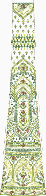 Lehenga Kali Design