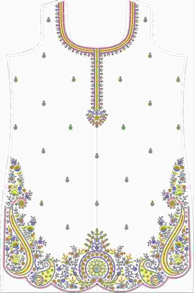 Single Head Dress Design