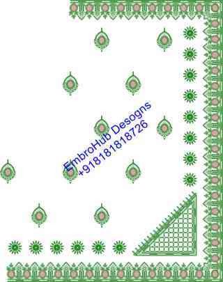 C Pallu Saree Design