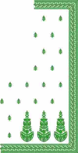 C Pallu Saree Design
