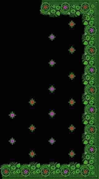 C Pallu Saree Design
