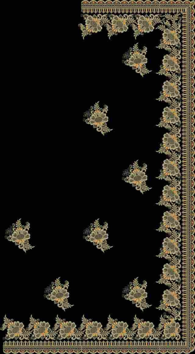 C Pallu Saree Design