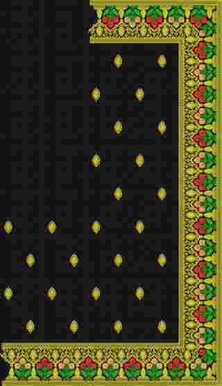 C Pallu Saree Design