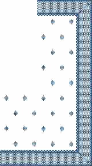C Pallu Saree Design