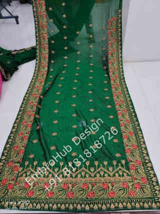 C Pallu Saree Design