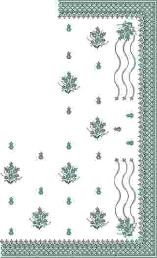 C Pallu Saree Design