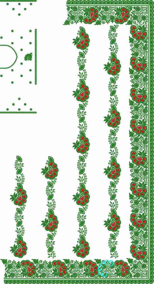 C Pallu Saree Design