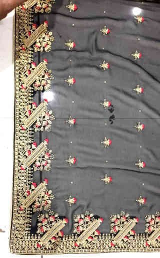 C Pallu Saree Design