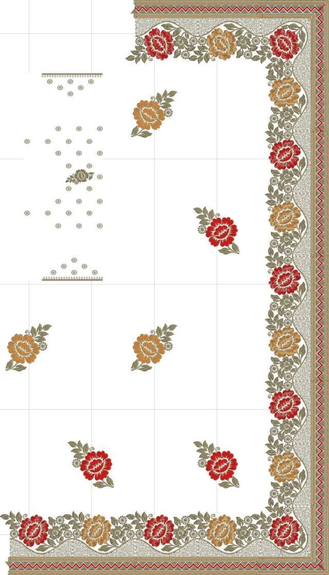 C Pallu Saree Design