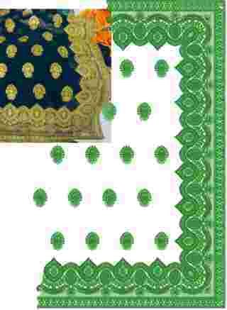 C Pallu Saree Design