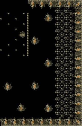 C Pallu Saree Design
