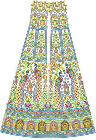Lehenga Kali Design