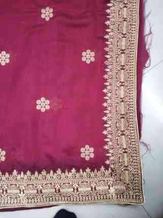 C Pallu Saree Design