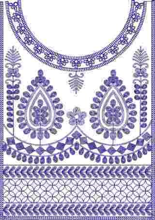 Cording Neck Design
