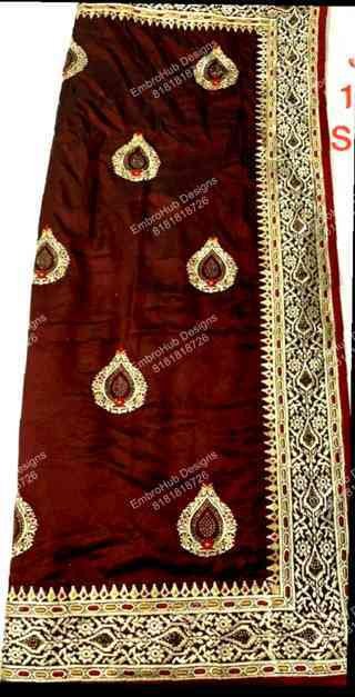 C Pallu Saree Design