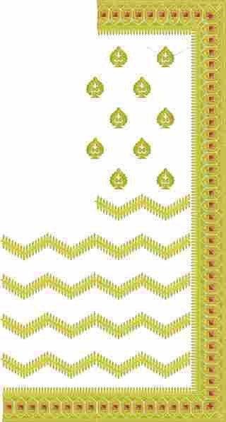 C Pallu Saree Design